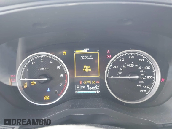 2023 Subaru Forester Premium with VIN JF2SKAEC3PH400322, listed as a IAAI auction lot 42317438 with 16,400 mi miles and . Bid and sale history available at DreamBid. Image 7.