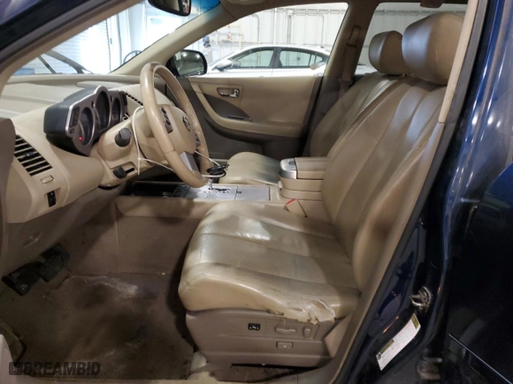 2006 Nissan Murano SL with VIN JN8AZ08W46W527956, listed as a Copart auction lot 52167915 with 190,495 mi miles and Salvage Title. Bid and sale history available at carsss.com. Image 7.