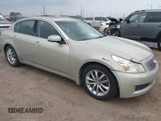 2007 Infiniti G35 Sedan Journey with VIN JNKBV61E87M707808, listed as a IAAI auction lot 41682278 with Not Provided miles. Bid and sale history available at carsss.com. Image 1.