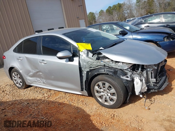 2021 Toyota Corolla LE with VIN JTDEPMAE3MJ138862, listed as a IAAI auction lot 41450043 with 79,297 mi miles. Bid and sale history available at carsss.com. Image 14.