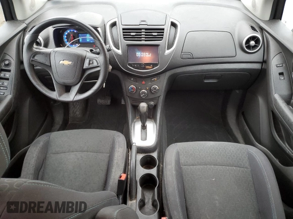 2016 Chevrolet Trax LS z VIN 3GNCJNSB6GL245038, wystawiony jako Copart lot #57892125 z przebiegiem 47 982 mil mil oraz Szkoda całkowita • Salvage title. Historia ofert i sprzedaży dostępna na DreamBid. Obrazek 8.