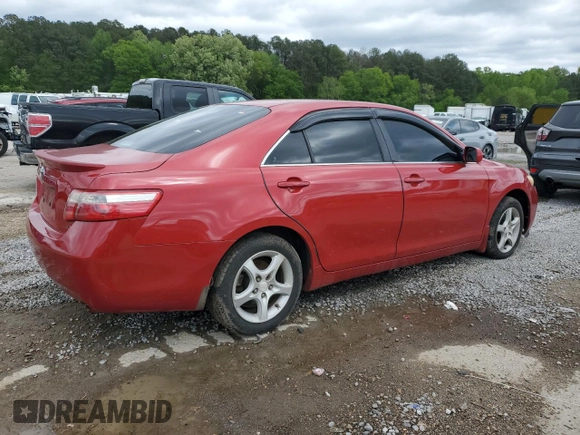 2007 Toyota Camry CE with VIN 4T1BE46K17U186849, listed as a Copart auction lot 52132215 with 147,936 mi miles and Salvage Title. Bid and sale history available at carsss.com. Image 3.