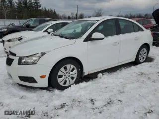 2014 Chevrolet Cruze 1LT with VIN 1G1PC5SB7E7265443, listed as a Copart auction lot 87793565 with 143,608 mi miles and Salvage Title. Bid and sale history available at carsss.com. Image 1.