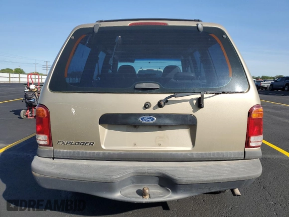 2000 Ford Explorer with VIN 1FMZU71X5YZC15988, listed as a Copart auction lot 58405175 with 190,420 mi miles and Salvage title. Bid and sale history available at DreamBid. Image 6.