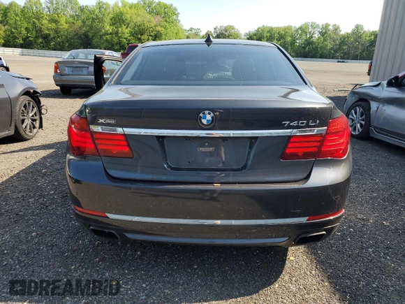 2013 BMW 7 Series 740Li xDrive с VIN WBAYF4C5XDDE23604, выставлен на аукционе Copart как лот 54978735 с пробегом 119 778 миль миль и Списание • Salvage title. История ставок и продаж доступна на DreamBid. Изображение 6.