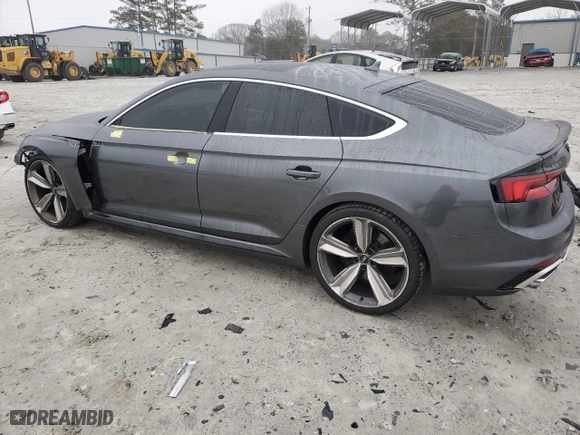 2019 Audi RS 5 Sportback with VIN WUACWCF5XKA903742, listed as a Copart auction lot 44325775 with 47,180 mi miles and Salvage Title. Bid and sale history available at carsss.com. Image 2.