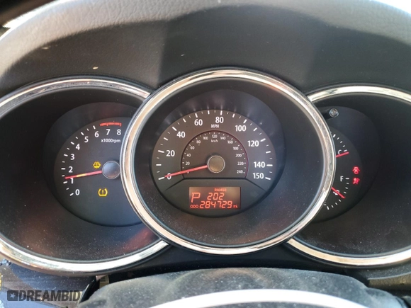2012 Kia Sorento LX with VIN 5XYKT3A14CG277063, listed as a Copart auction lot 42129095 with 284,729 mi miles and Salvage Title. Bid and sale history available at carsss.com. Image 9.