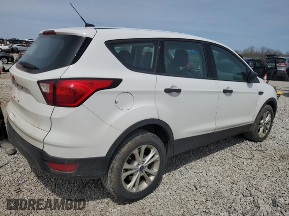 2019 Ford Escape S с VIN 1FMCU0F77KUA69524, выставлен на аукционе Copart как лот 53237985 с пробегом 127 186 миль миль и Списание • Salvage title. История ставок и продаж доступна на DreamBid. Изображение 3.