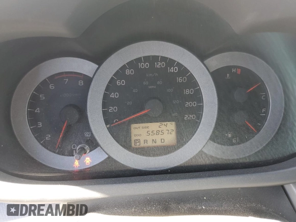 2006 Toyota RAV4 Limited with VIN JTMBD31V965000633, listed as a Copart auction lot 59390625 with 558,572 mi miles and Salvage title. Bid and sale history available at DreamBid. Image 9.