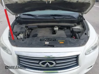 2013 Infiniti JX35 with VIN 5N1AL0MM5DC325574, listed as a IAAI auction lot 42011771 with 173,656 mi miles and . Bid and sale history available at DreamBid. Image 10.