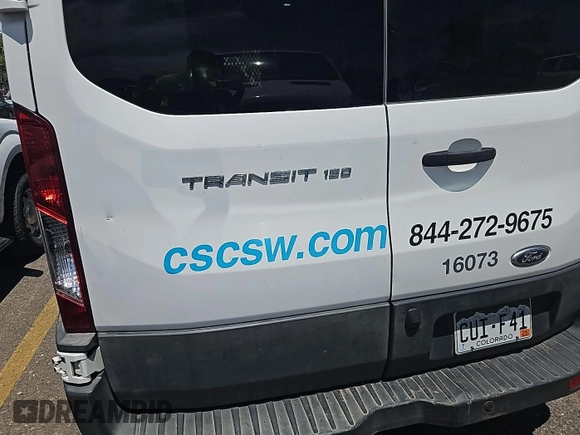 2016 Ford Transit Cargo with VIN 1FTYE1YM9GKB15650, listed as a IAAI auction lot 42679252 with 216,239 mi miles and . Bid and sale history available at DreamBid. Image 27.