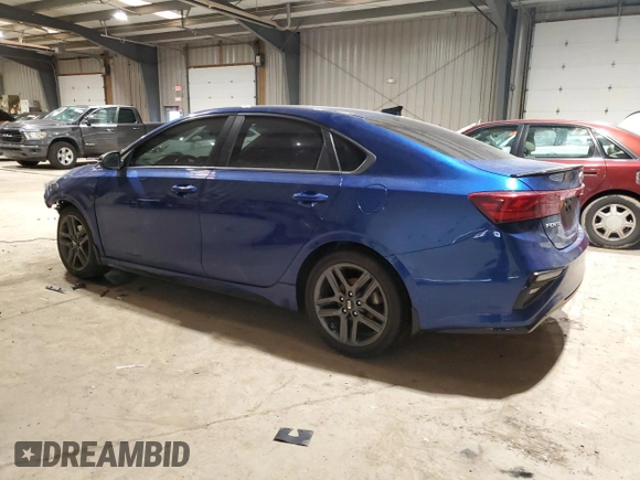 2020 Kia Forte GT-Line with VIN 3KPF34AD9LE181539, listed as a Copart auction lot 46827965 with 86,604 mi miles and Salvage Title. Bid and sale history available at carsss.com. Image 2.