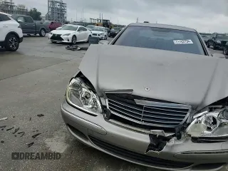 2004 Mercedes-Benz S-Class 4.3L with VIN WDBNG70JX4A398898, listed as a Copart auction lot 71103134 with 0 mi miles and Salvage Title. Bid and sale history available at carsss.com. Image 11.