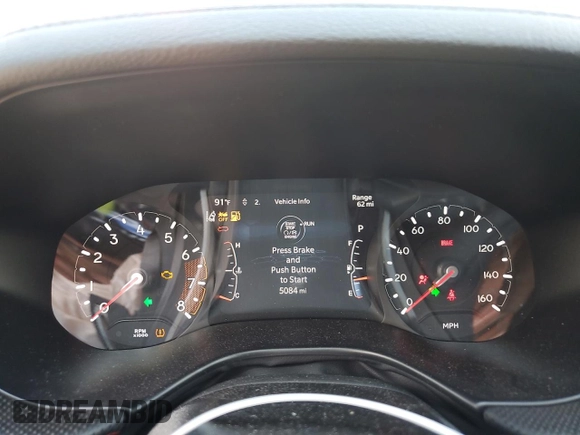 2025 Jeep Compass Trailhawk z VIN 3C4NJDDN3ST564523, wystawiony jako Copart lot #62643635 z przebiegiem 5 084 mil mil oraz Czysty tytuł • Clean title. Historia ofert i sprzedaży dostępna na DreamBid. Obrazek 9.