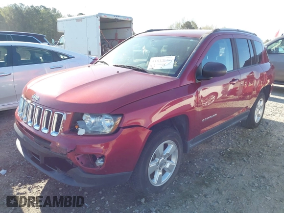2016 Jeep Compass 75th Anniversary with VIN 1C4NJCBBXGD732464, listed as a IAAI auction lot 41832967 with 108,694 mi miles. Bid and sale history available at carsss.com. Image 19.