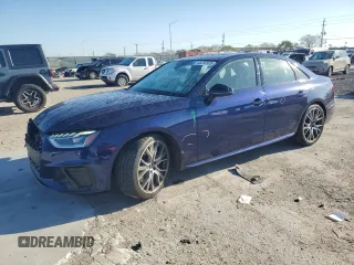 2022 Audi S4 Premium Plus z VIN WAUB4AF48NA017446, wystawiony jako Copart lot #48250505 z przebiegiem 47 634 mil mil oraz Nie do naprawy. Historia ofert i sprzedaży dostępna na DreamBid. Obrazek 1.