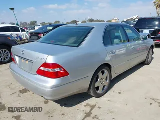 2006 Lexus LS 430 with VIN JTHBN36F265031512, listed as a IAAI auction lot 41537536 with 69,172 mi miles. Bid and sale history available at carsss.com. Image 4.