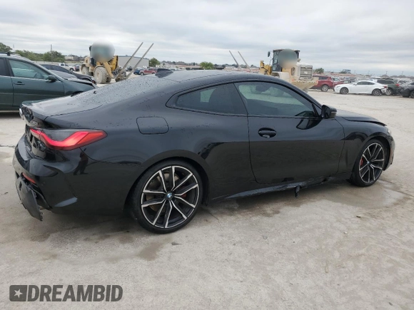 2021 BMW 4 Series 430i with VIN WBA53AP09MCF95380, listed as a Copart auction lot 70993314 with 36,380 mi miles and Salvage Title. Bid and sale history available at DreamBid. Image 3.