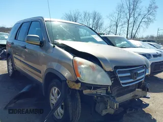 2006 Honda CR-V EX with VIN JHLRD78876C024692, listed as a IAAI auction lot 42052263 with 220,214 mi miles and . Bid and sale history available at carsss.com. Image 1.