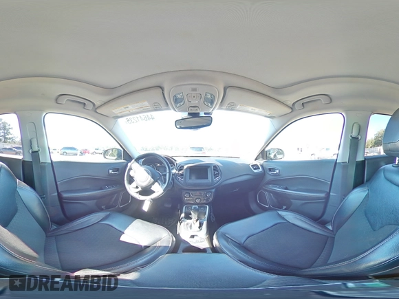 2020 Jeep Compass Latitude with VIN 3C4NJCBB9LT258897, listed as a Copart auction lot 44641235 with 90,655 mi miles and Salvage Title. Bid and sale history available at carsss.com. Image 16.