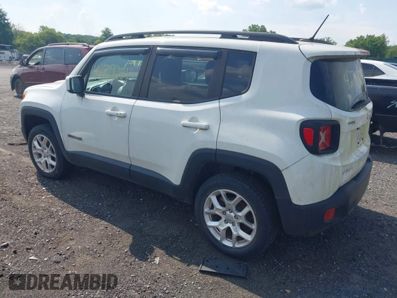 2017 Jeep Renegade Latitude with VIN ZACCJBBB9HPG48446, listed as a IAAI auction lot 42719701 with 72,769 mi miles and . Bid and sale history available at DreamBid. Image 3.