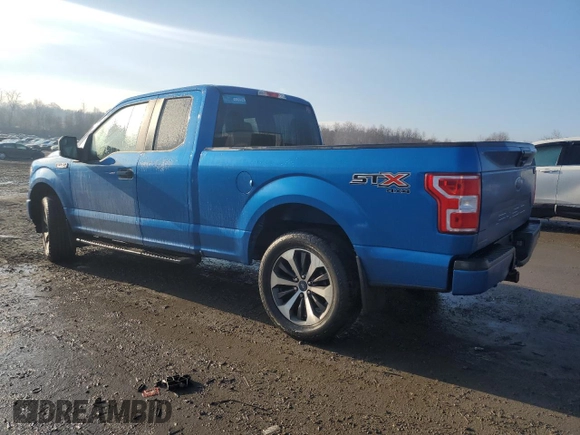 2020 Ford F-150 XL with VIN 1FTFX1E50LKE76922, listed as a Copart auction lot 46567395 with 42,101 mi miles and Salvage Title. Bid and sale history available at carsss.com. Image 2.