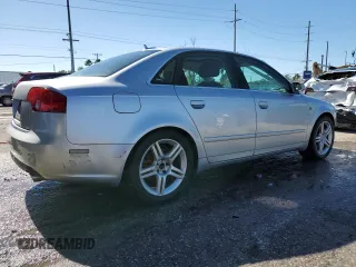 2005 Audi A4 2.0T with VIN WAUDF68E35A428775, listed as a Copart auction lot 80640454 with 169,813 mi miles and Non Repairable. Bid and sale history available at carsss.com. Image 3.