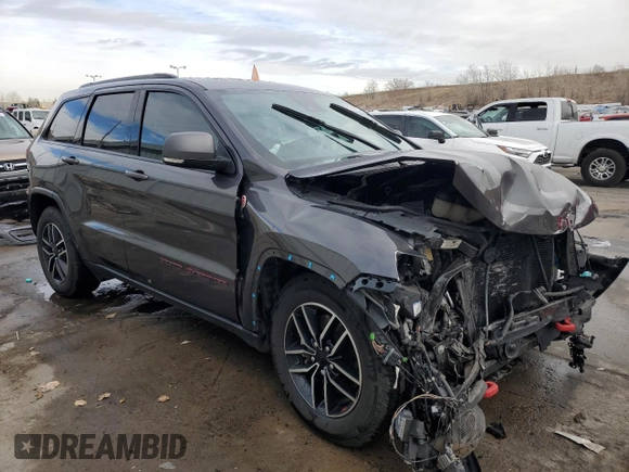 2021 Jeep Grand Cherokee Trailhawk with VIN 1C4RJFLG1MC619212, listed as a Copart auction lot 41633735 with 37,945 mi miles and Salvage Title. Bid and sale history available at carsss.com. Image 4.