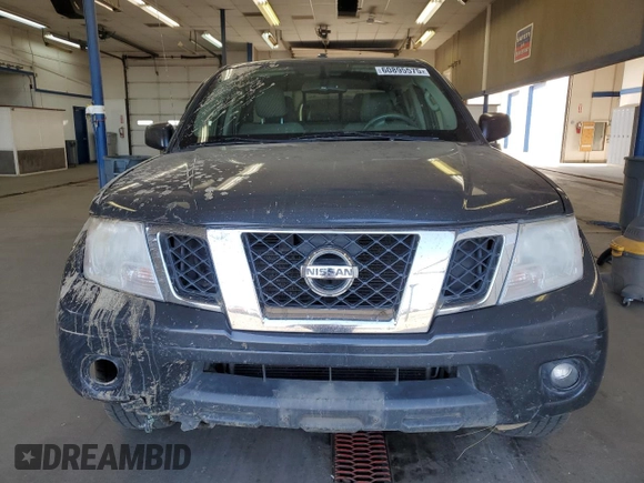 2014 Nissan Frontier SV with VIN 1N6AD0EV9EN710020, listed as a Copart auction lot 60895575 with 125,090 mi miles and Salvage title. Bid and sale history available at DreamBid. Image 5.