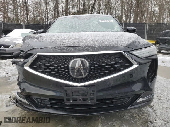 2023 Acura MDX w/Technology Package with VIN 5J8YE1H4XPL038136, listed as a Copart auction lot 88968795 with 67,222 mi miles and Salvage Title. Bid and sale history available at carsss.com. Image 5.