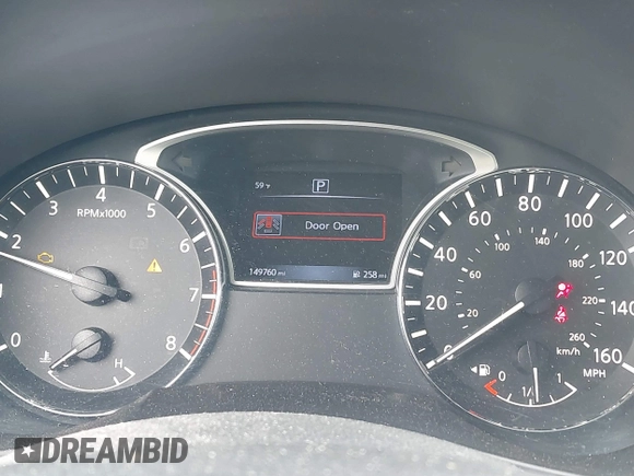 2016 Nissan Altima SV with VIN 1N4AL3APXGC211102, listed as a IAAI auction lot 41998063 with 149,760 mi miles and . Bid and sale history available at DreamBid. Image 7.