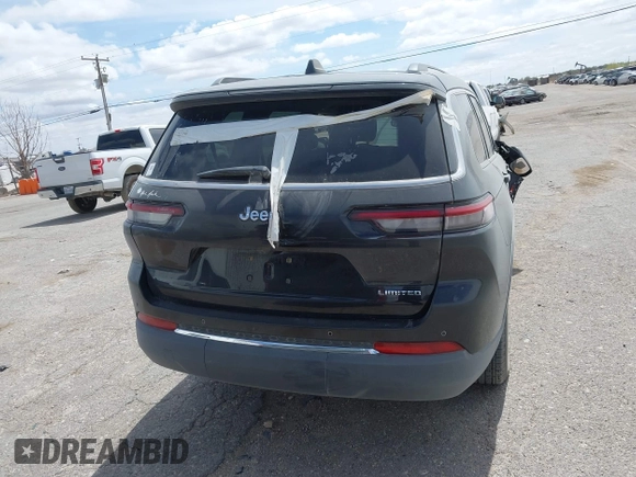 2023 Jeep Grand Cherokee Limited z VIN 1C4RJJBG4P8843652, wystawiony jako IAAI lot #41906826 z przebiegiem 18 006 mil mil oraz . Historia ofert i sprzedaży dostępna na DreamBid. Obrazek 16.