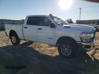 2023 Ram 2500 Big Horn with VIN 3C6UR5DJ8PG603069, listed as a Copart auction lot 80024504 with 0 mi miles and Salvage Title. Bid and sale history available at carsss.com. Image 4.