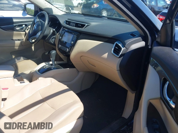 2016 Nissan Rogue SL with VIN 5N1AT2MT5GC856703, listed as a IAAI auction lot 42193522 with 126,953 mi miles. Bid and sale history available at carsss.com. Image 5.
