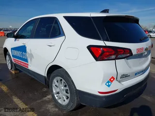 2023 Chevrolet Equinox LT with VIN 3GNAXTEG8PS196741, listed as a IAAI auction lot 41621704 with 48,741 mi miles. Bid and sale history available at carsss.com. Image 3.