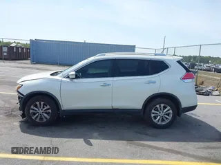 2016 Nissan Rogue S with VIN KNMAT2MT7GP604822, listed as a IAAI auction lot 41928614 with 95,596 mi miles and . Bid and sale history available at DreamBid. Image 14.