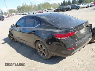 2021 Nissan Sentra SV with VIN 3N1AB8CV7MY223011, listed as a IAAI auction lot 42091408 with 91,079 mi miles and . Bid and sale history available at DreamBid. Image 3.