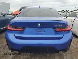 2024 BMW 3 Series M340i with VIN 3MW49FS06R8E18148, listed as a Copart auction lot 76100624 with 0 mi miles and Non Repairable. Bid and sale history available at carsss.com. Image 6.