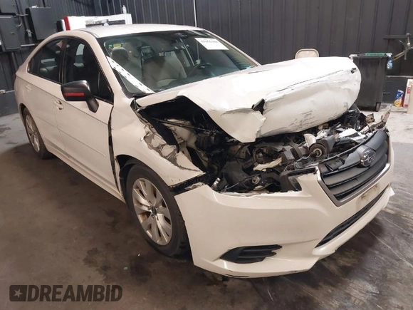 2017 Subaru Legacy with VIN 4S3BNAB60H3044673, listed as a IAAI auction lot 41856388 with 112,880 mi miles. Bid and sale history available at carsss.com. Image 1.