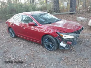 2021 Acura ILX w/Premium/A-SPEC Package with VIN 19UDE2F83MA002497, listed as a IAAI auction lot 40852741 with 70,221 mi miles. Bid and sale history available at carsss.com. Image 1.