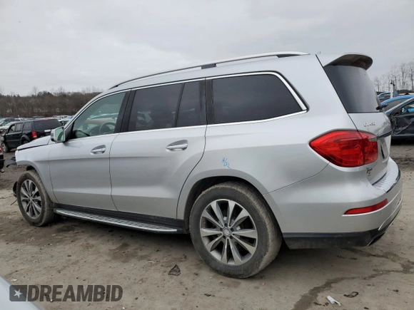 2015 Mercedes-Benz GL-Class GL 450 with VIN 4JGDF6EE2FA525387, listed as a Copart auction lot 38978824 with 122,241 mi miles. Bid and sale history available at carsss.com. Image 2.