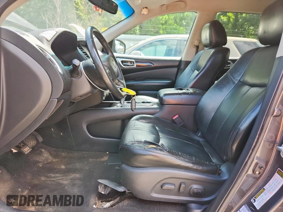 2013 Nissan Pathfinder S with VIN 5N1AR2MN0DC649616, listed as a Copart auction lot 61963615 with 203,051 mi miles and Clean title. Bid and sale history available at DreamBid. Image 7.
