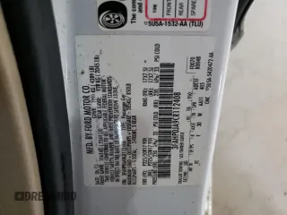2012 Ford Fusion SEL with VIN 3FAHP0JA9CR112408, listed as a Copart auction lot 53958175 with 133,540 mi miles and Salvage Title. Bid and sale history available at carsss.com. Image 12.