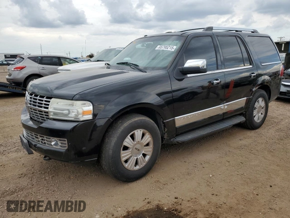 2008 Lincoln Navigator with VIN 5LMFU28548LJ09235, listed as a Copart auction lot 65795215 with 187,078 mi miles and Salvage title. Bid and sale history available at DreamBid. Image 1.