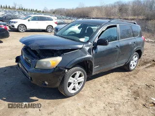 2006 Toyota RAV4 Sport with VIN JTMBK32V565007227, listed as a IAAI auction lot 41799466 with 272,090 mi miles. Bid and sale history available at carsss.com. Image 2.