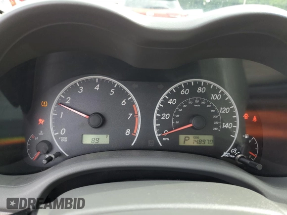 2010 Toyota Corolla with VIN 2T1BU4EE9AC297964, listed as a Copart auction lot 63624485 with 148,970 mi miles and Salvage title. Bid and sale history available at DreamBid. Image 9.