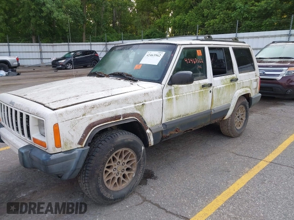 1999 Jeep Cherokee Sport z VIN 1J4FF68S0XL663735, wystawiony jako IAAI lot #42463562 z przebiegiem Nie podano mil oraz . Historia ofert i sprzedaży dostępna na DreamBid. Obrazek 2.