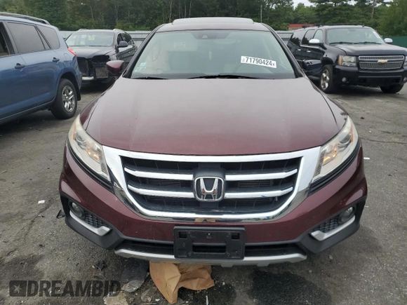 2014 Honda Crosstour EX-L with VIN 5J6TF2H54EL003281, listed as a Copart auction lot 71790424 with 124,527 mi miles and Salvage Title. Bid and sale history available at carsss.com. Image 5.