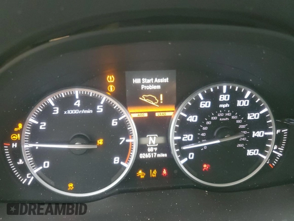 2016 Acura RDX Advance Pkg with VIN 5J8TB3H78GL016239, listed as a Copart auction lot 68921992 with 26,517 mi miles. Bid and sale history available at carsss.com. Image 9.