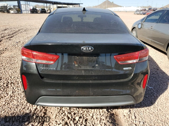 2018 Kia Optima Hybrid Premium with VIN KNAGT4LE0J5023087, listed as a Copart auction lot 47190355 with 90,904 mi miles and Salvage Title. Bid and sale history available at carsss.com. Image 6.